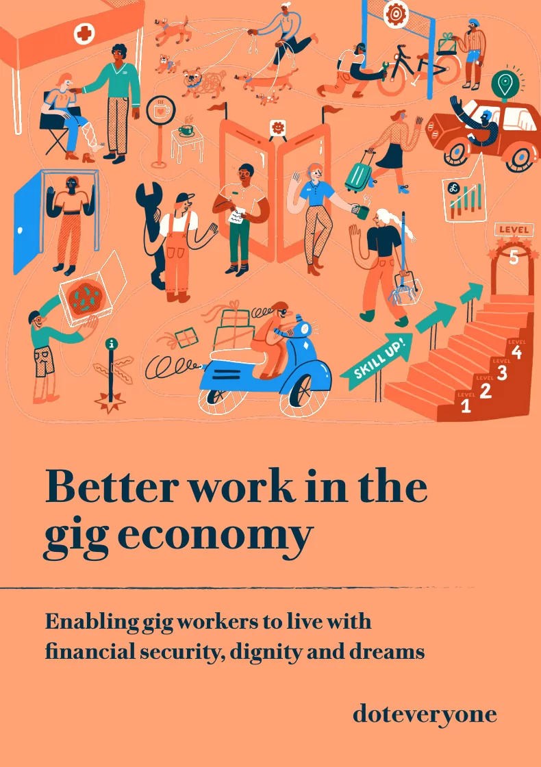 Better Work in the Gig Economy report cover